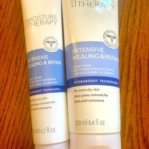 Avon Moisture Therapy Body Wash & Hand Cream Set NEW
